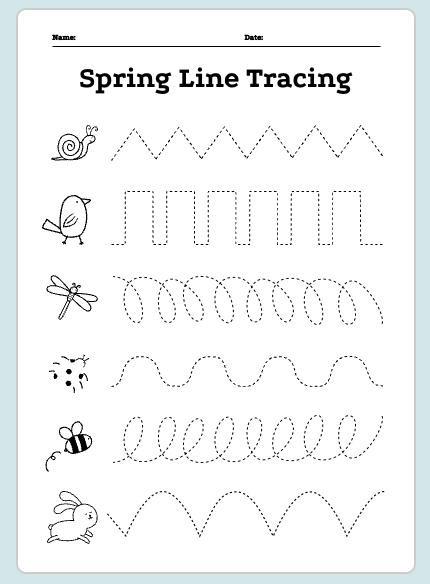 tracing activity pack